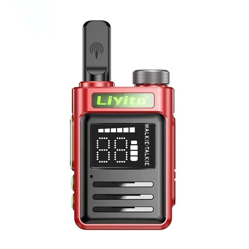Motolola Mini Two Way Radio 2 Pack Walkie Talkie Long Range Rechargeable Durable for Camping Hiking Outdoor Adventure COD Radio
