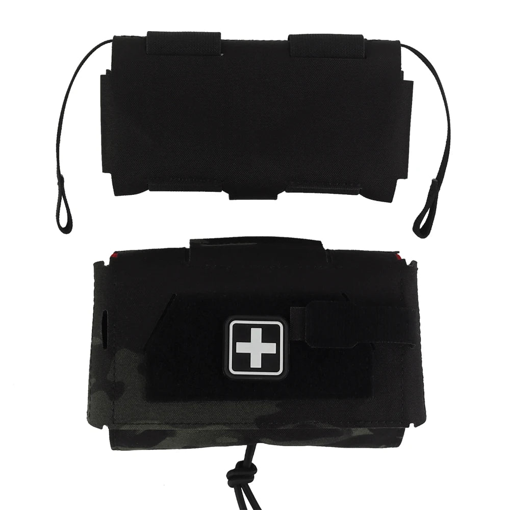 Tactical MD2 Compact Medical Pouch V3 IFAK First Aid Trauma Kit Outdoors Hunting Camping Patrol Survival Equipment