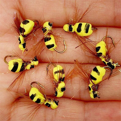 40/78/126Pcs/Box Mixed Styles Fly Fishing Lure Wet/Dry Nymph Artificial Flies Bait Pesca Tackle Trout Carp Kit
