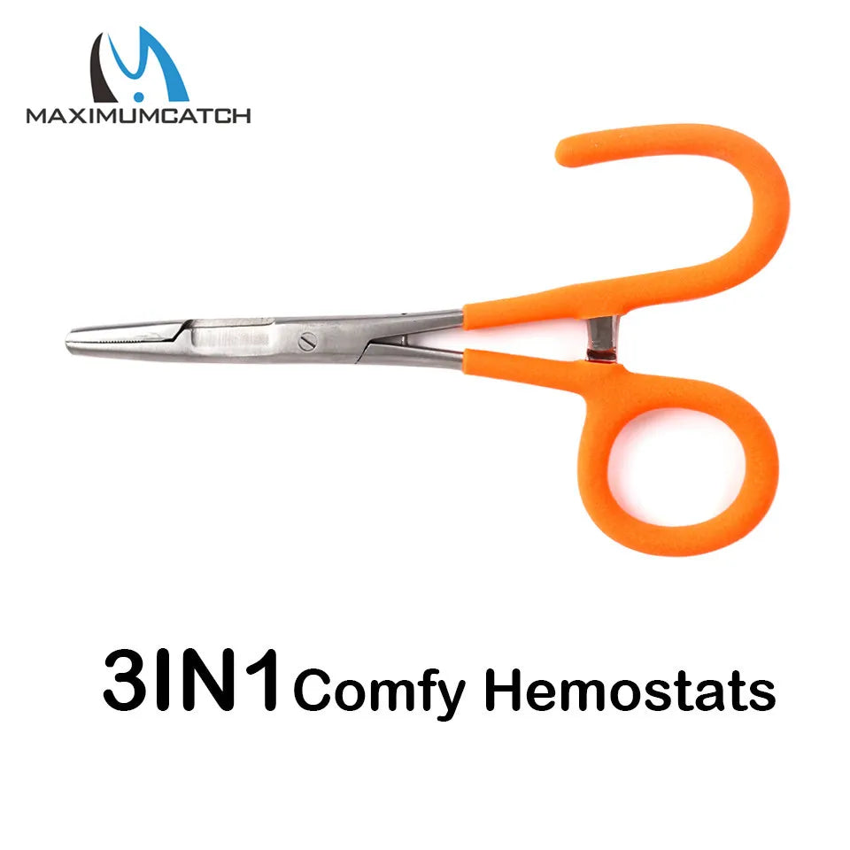 Maximumcatch Fly Fishing Hook Remover Stainless Steel Forceps With Scissors Bait Tools Fishing Accessory