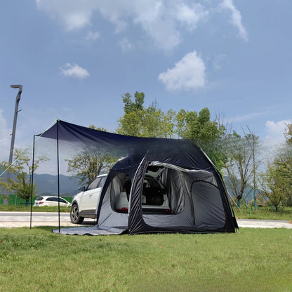Rain Cover Multi-Functional SUV Tail Tent (Double-Layer, Rainstorm-Proof)