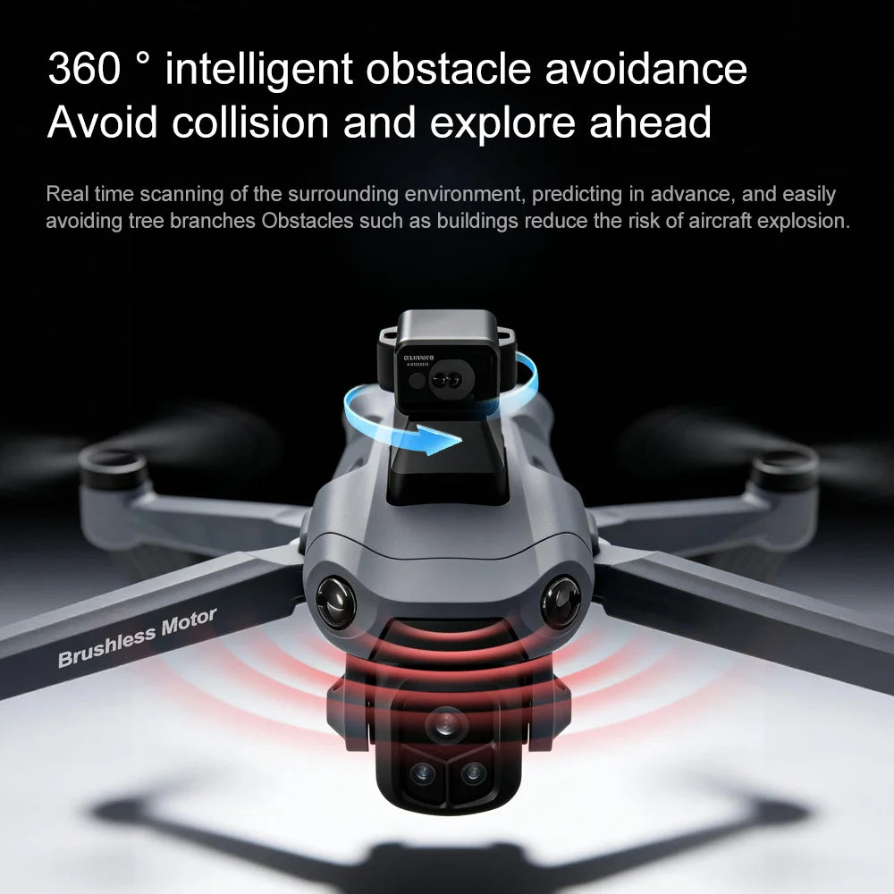 Original V918 3S GPS Drone 8K Professional Camera Aerial FPV Brush power Laser Obstacle with Large Screen RC Folding 2026