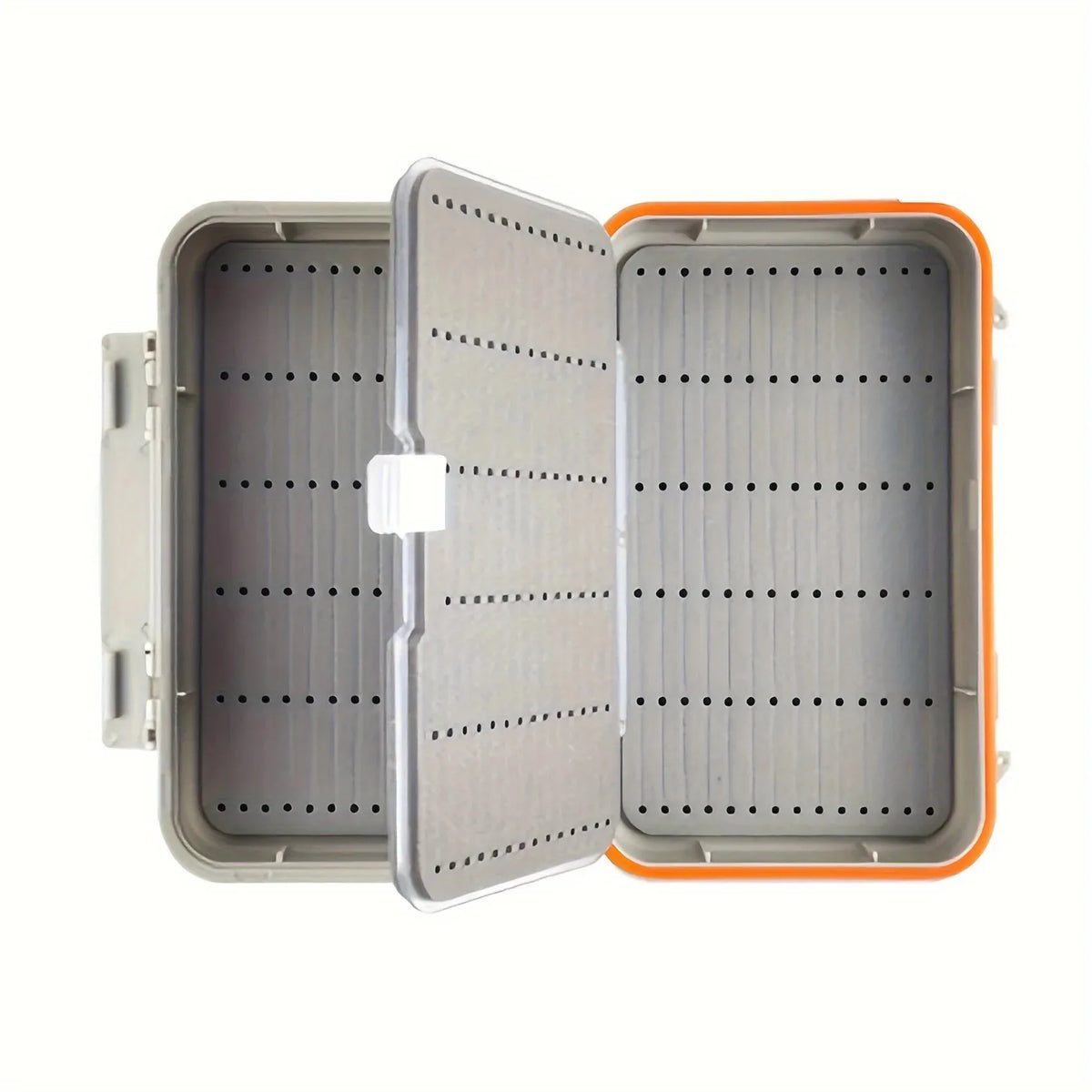 Aventik Waterproof Fly Box with 4-Layer Foam Portable ABS Lightweight Fly Fishing Tackle Storage Case