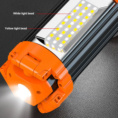 Folding Camping Light 1.8m Portable Telescopic Lanterns  bracket camping light USB Rechargeable 9000mAh Outdoor Waterproof Power Bank Lamp With Triangle Sta