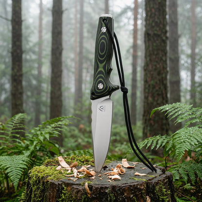 High quality steel material fixed blade, outdoor knife, suitable for outdoor activities, hiking, practical hand tools, small knives,