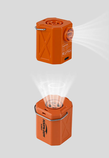 Soomloom Cube Air Pump – Portable Wireless Electric Inflator & Deflator for Inflatable Cushions, Swimming Rings & More