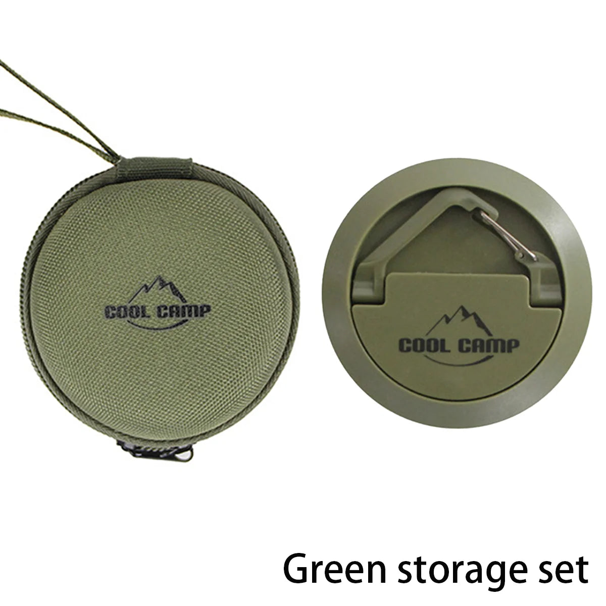 Outdoor Magnetic Hook Storage Bag Set, No-Drill Magnetic Hooks and Storage Bag, Suitable for Camping Tents, Lamps, Etc.