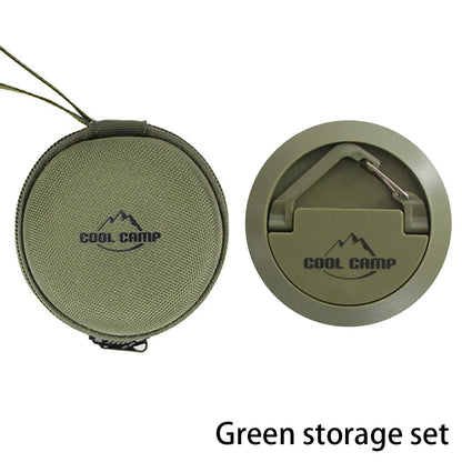 Outdoor Magnetic Hook Storage Bag Set, No-Drill Magnetic Hooks and Storage Bag, Suitable for Camping Tents, Lamps, Etc.