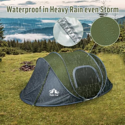 Summit Quick-Deploy Pop-Up Camping Tent – Waterproof & Ready in Seconds