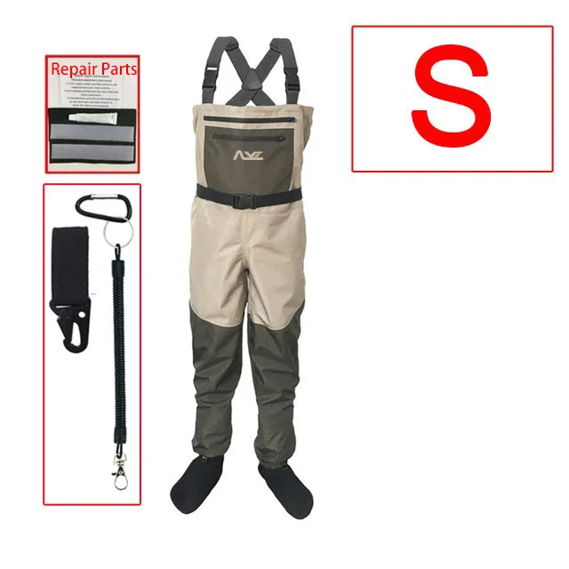 Fly Fishing Waders, Neoprene Socks Fishing Waders, Wading Pants, Fishing Hunting Clothes, Chest Fishing Shoes, Overalls
