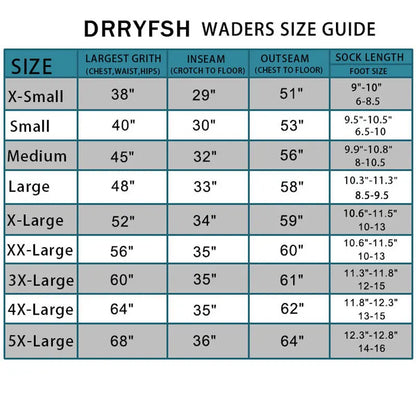 Zip-front Breathable Stout Chest Fishing Waders Waterproof Zippered Big and Tall Stockingfoot Wading Pants for Men,Welding Seam