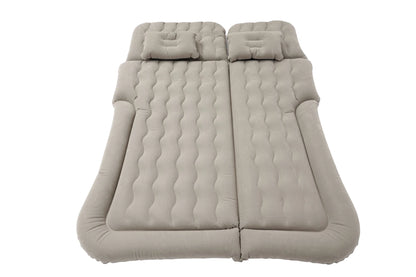 Grey/Black Inflatable SUV Air Mattress – Portable Car Camping Air Bed