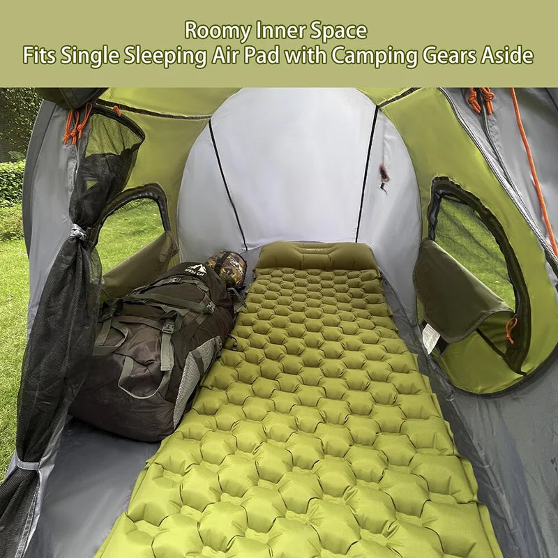1-Person Pop-Up Camping Tent | Waterproof Lightweight Solo Tent for Hiking, Backpacking & Outdoor Adventures