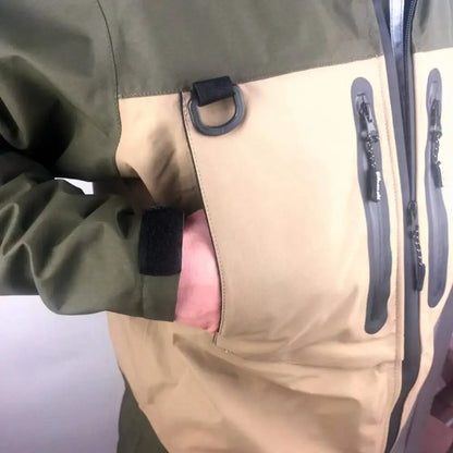 ELUANSHI Waterproof Breathable Fly Fishing Clothes Wader Jacket Wading Clothing Apparel