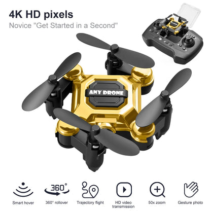 K04 Mini Folding Storage Aircraft Mini Drone Aerial Photography High Definition Explosive drone 4k profesional mavic air2