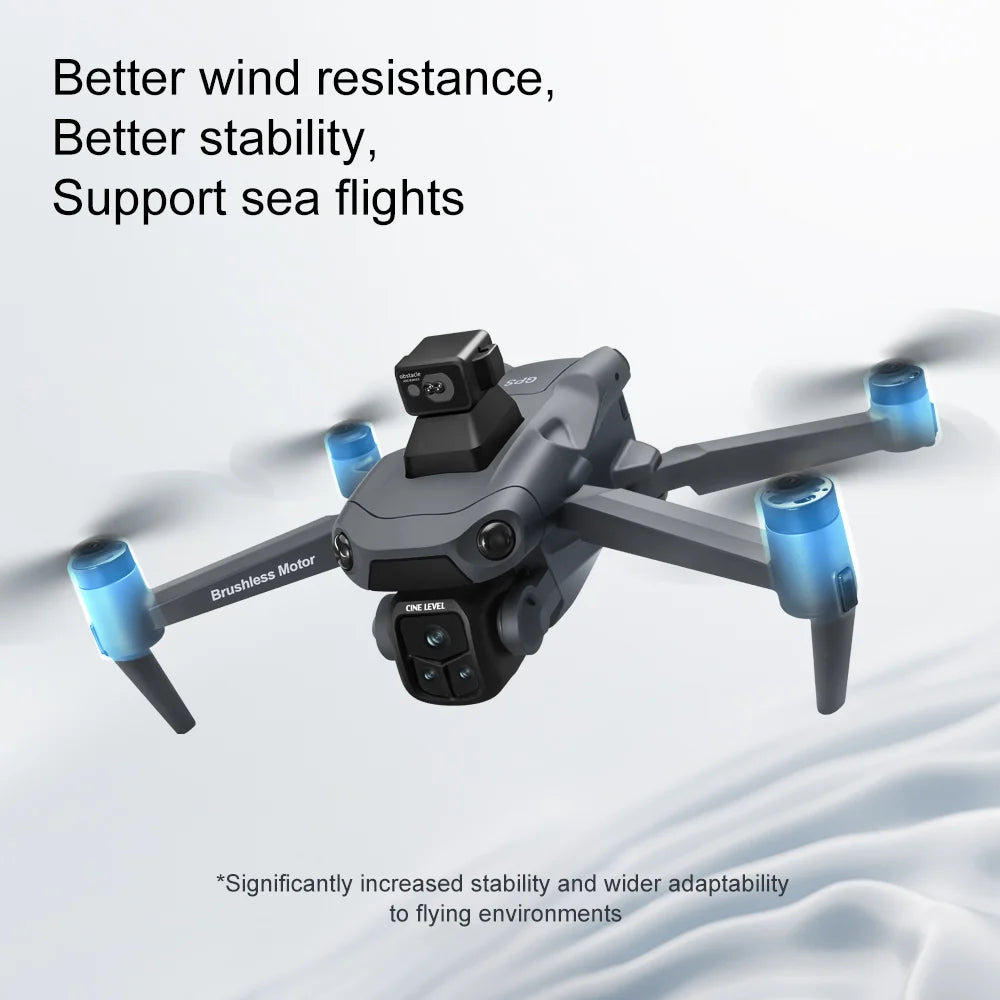 Original V918 3S GPS Drone 8K Professional Camera Aerial FPV Brush power Laser Obstacle with Large Screen RC Folding 2026