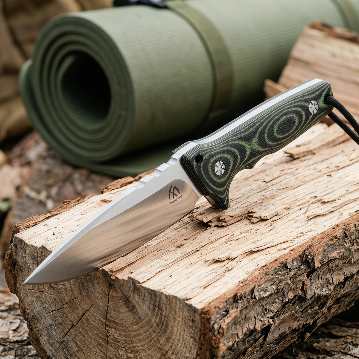 High quality steel material fixed blade, outdoor knife, suitable for outdoor activities, hiking, practical hand tools, small knives,