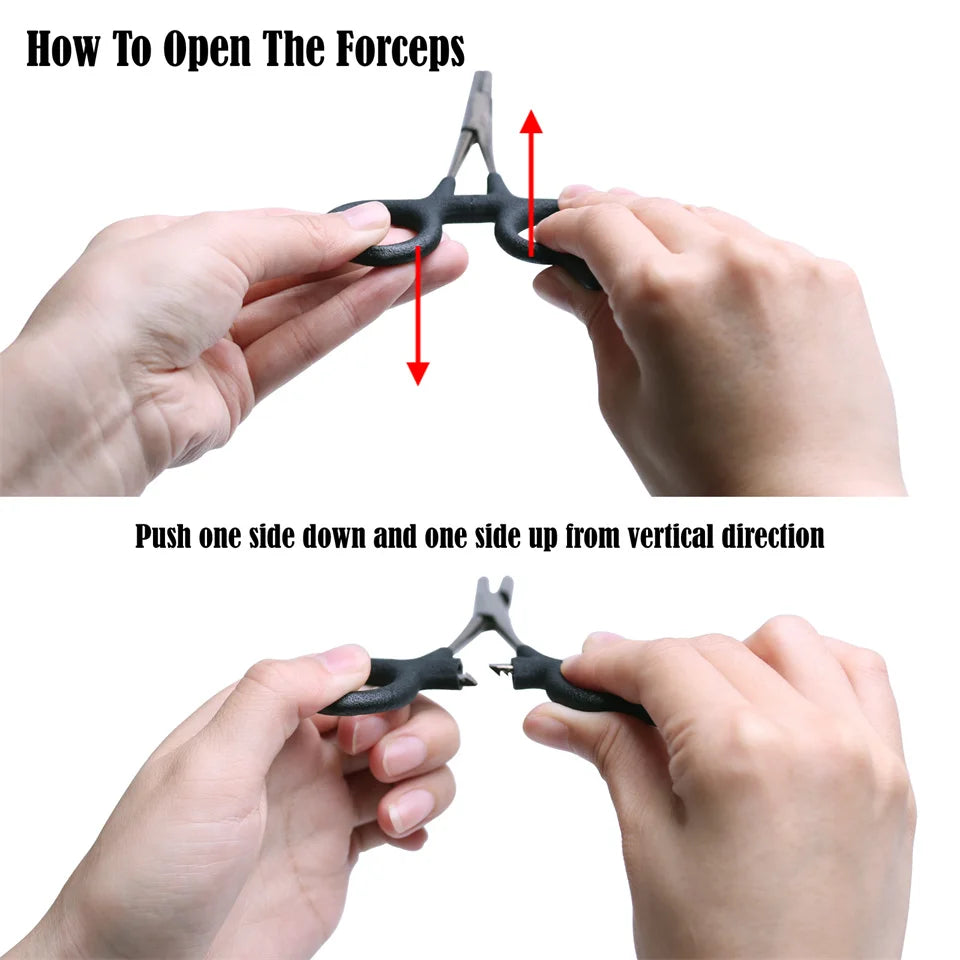Maximumcatch Fly Fishing Hook Remover Stainless Steel Forceps With Scissors Bait Tools Fishing Accessory
