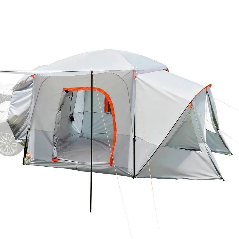 13' x 10' SUV Tailgate Camping Tent – Waterproof Outdoor Camping Shelter for Hiking, Road Trips, Tailgating & Family Adventures