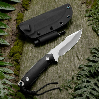 Stainless Steel Outdoor Practical Knife, Outdoor Leisure Travel, Home Storage with Cover, Portable Multifunctional Tool Knife
