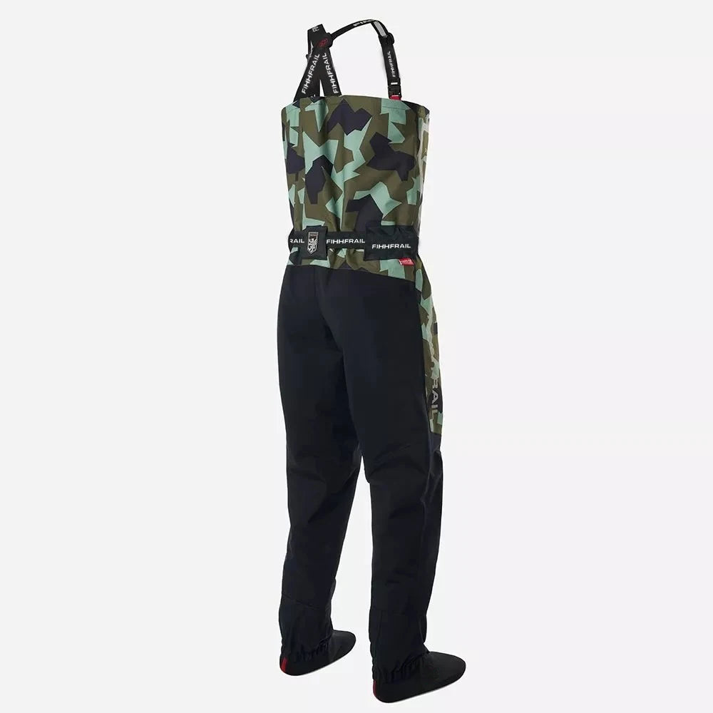HARD-TEX®  Fly Fishing Chest Waders  Waterproof Stocking Foot River Hunting ATV Kayak Men SPEEDMASTER Wader Pants