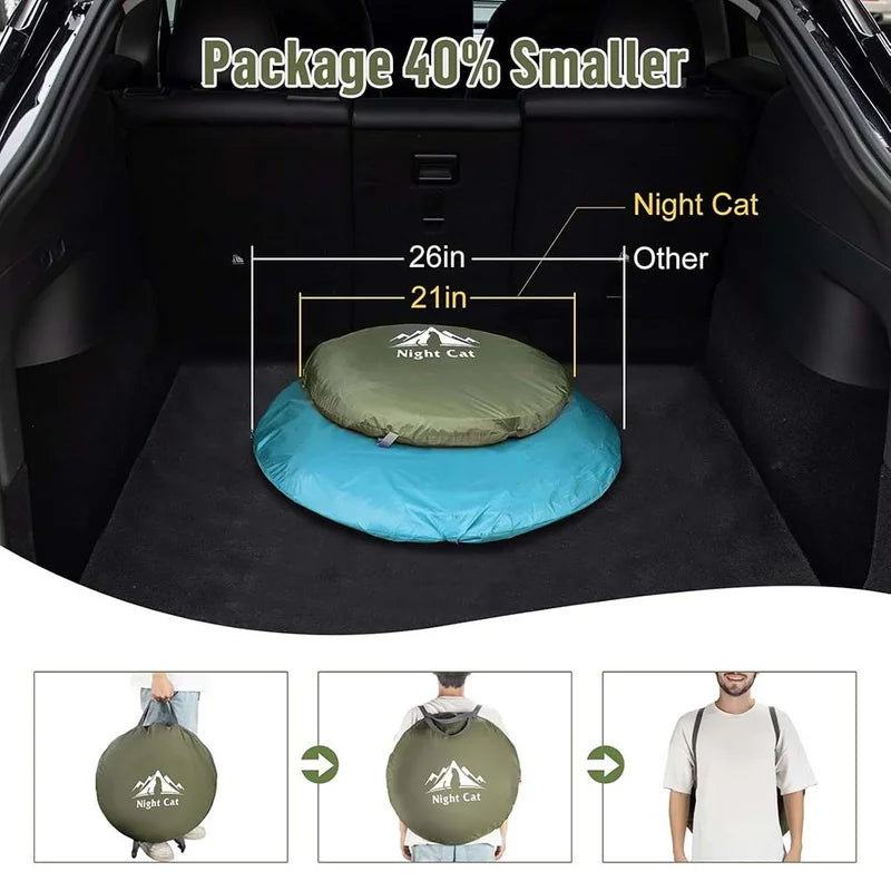 1-Person Pop-Up Camping Tent | Waterproof Lightweight Solo Tent for Hiking, Backpacking & Outdoor Adventures