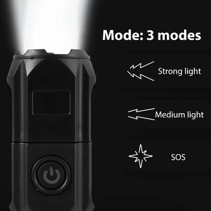 New 1/2/4Pcs Powerful LED Flashlight Rechargeable USB Lasting Zoom Fishing Hunting Camping 3 Modes Tactical Flashlight LED Torch