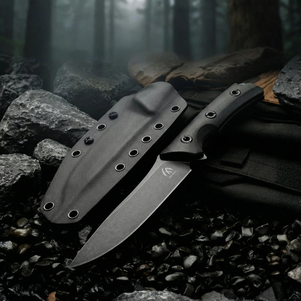 High Quality Steel Fixed Blade Outdoor Knife Emergency Portable Camping Tool