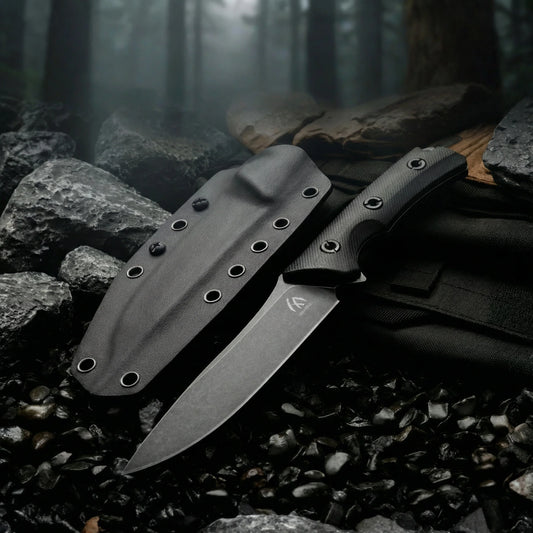 High Quality Steel Fixed Blade Outdoor Knife Emergency Portable Camping Tool