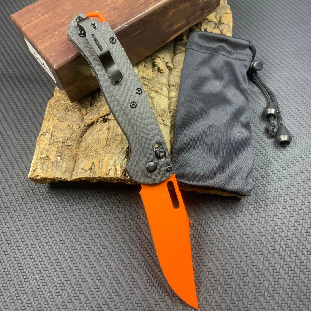 15535 Folding Pocket Knife, CPM-154 Steel Blade, Carbon Fiber Handle, Premium EDC Gift Knife, Factory Wholesale & Retail, Custom Logo Available, US Warehouse In Stock, Fast Local Shipping For Outdoor Collection
