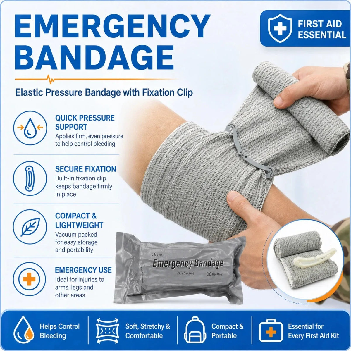 379pcs IFAK Trauma First Aid Kit MOLLE Pouches Emergency Survival Kit Suitable for Home, Car, Travel, Camping, Hiking, Sports