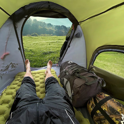 1-Person Pop-Up Camping Tent | Waterproof Lightweight Solo Tent for Hiking, Backpacking & Outdoor Adventures