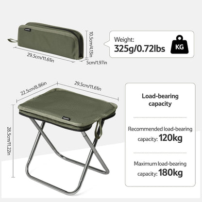 Naturehike Portable Folding Stool – Lightweight Collapsible Outdoor Seat for Travel, Fishing, Camping & Picnics