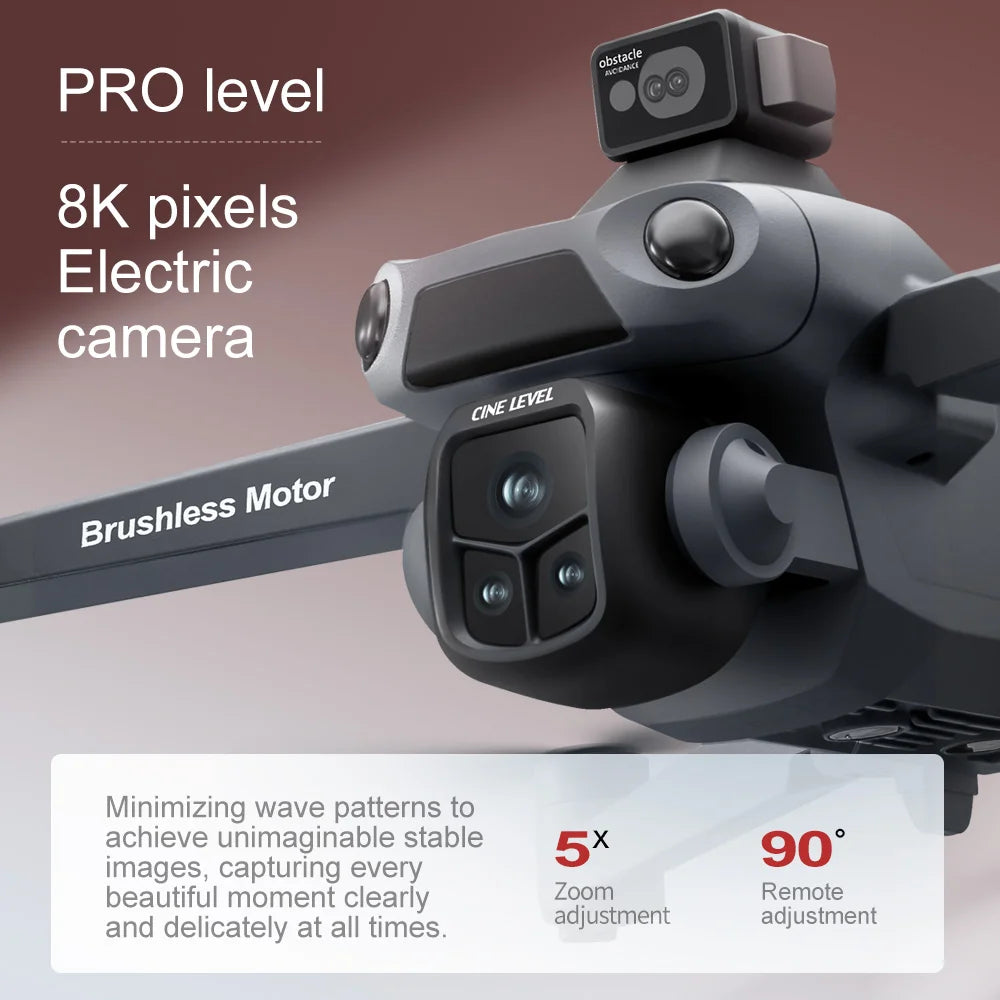 Original V918 3S GPS Drone 8K Professional Camera Aerial FPV Brush power Laser Obstacle with Large Screen RC Folding 2026