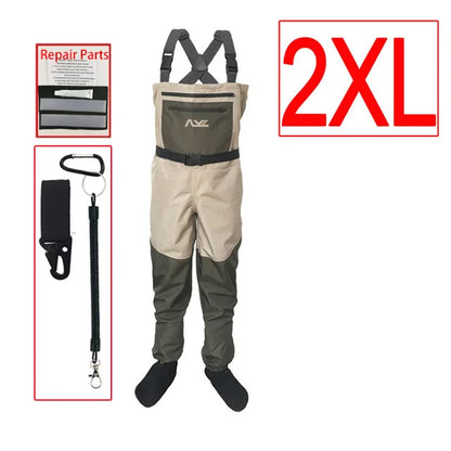 Fly Fishing Waders, Neoprene Socks Fishing Waders, Wading Pants, Fishing Hunting Clothes, Chest Fishing Shoes, Overalls