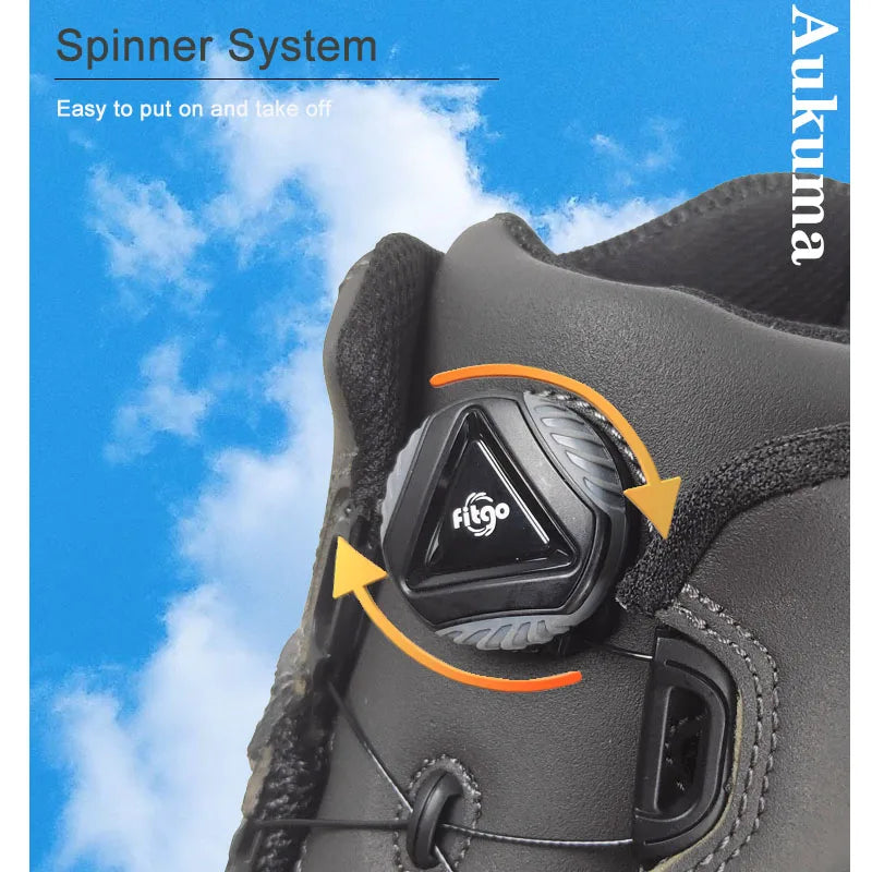 Fly Fishing Shoes, Waders Fishing Shoes, Felt Sole With or Without Nails Fishing Boots, Self-lock Hunting Fishing Equipment