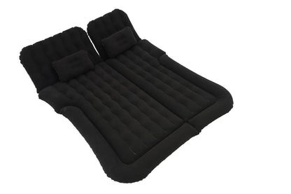 Grey/Black Inflatable SUV Air Mattress – Portable Car Camping Air Bed
