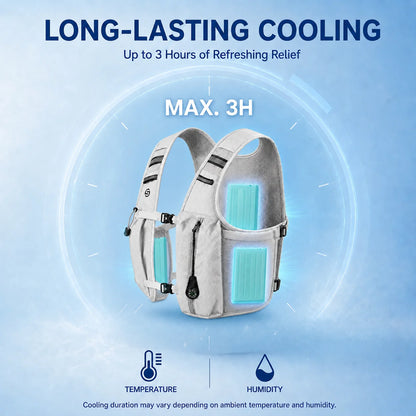 Savior Tactical Cooling Vest Refrigeration AC Suit with Constant Temperature Technology And Water Bladder for Summer Heat Relief