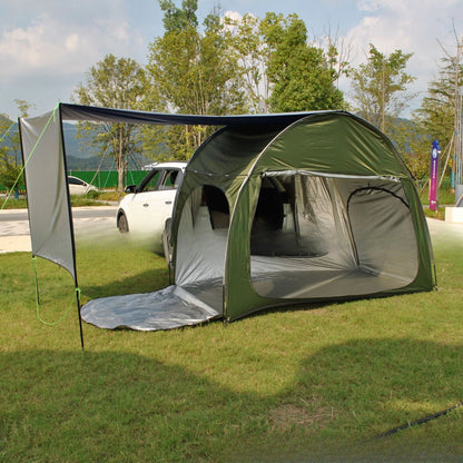 Rain Cover Multi-Functional SUV Tail Tent (Double-Layer, Rainstorm-Proof)