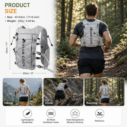 Savior Tactical Cooling Vest Refrigeration AC Suit with Constant Temperature Technology And Water Bladder for Summer Heat Relief