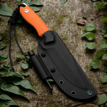 Stainless Steel Outdoor Practical Knife, Outdoor Leisure Travel, Home Storage with Cover, Portable Multifunctional Tool Knife
