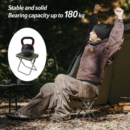 Naturehike Portable Folding Stool – Lightweight Collapsible Outdoor Seat for Travel, Fishing, Camping & Picnics