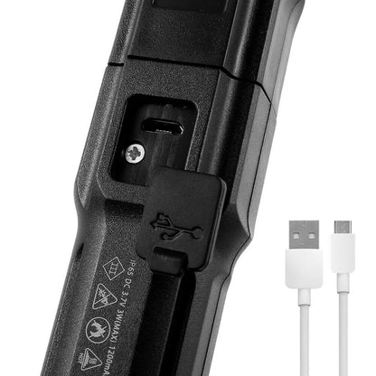 New 1/2/4Pcs Powerful LED Flashlight Rechargeable USB Lasting Zoom Fishing Hunting Camping 3 Modes Tactical Flashlight LED Torch