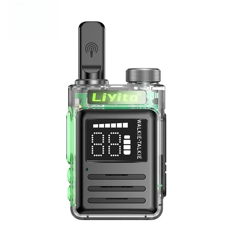 Motolola Mini Two Way Radio 2 Pack Walkie Talkie Long Range Rechargeable Durable for Camping Hiking Outdoor Adventure COD Radio