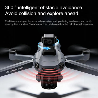 Original V918 3S GPS Drone 8K Professional Camera Aerial FPV Brush power Laser Obstacle with Large Screen RC Folding 2026