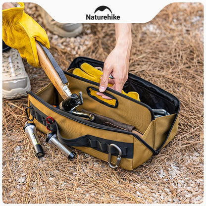 Naturehike Camping Tool Bag Large Capacity Folding Multifunctional Tool Storage Bag OutdoorWork Accessoires Tool Box