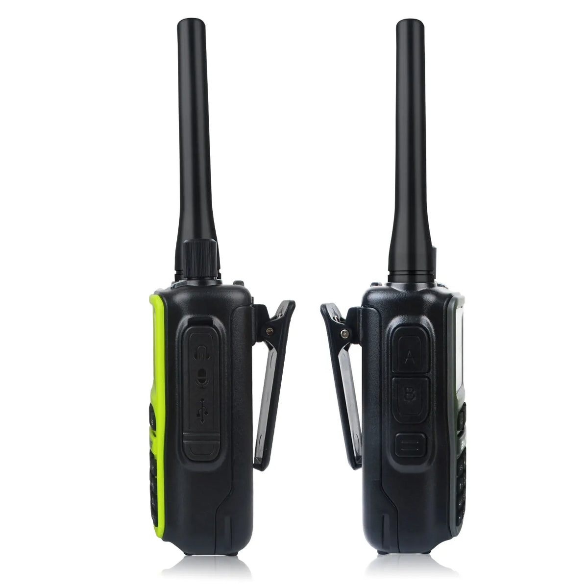 Baofeng UV-5R Mini Dual-Band Walkie Talkies – 2-Pack, 5W, Dual PTT, VOX, FM & Air Band RX, Type-C Charging