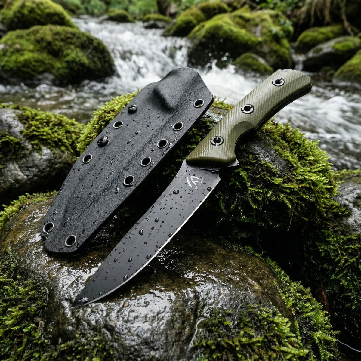 High Quality Steel Fixed Blade Outdoor Knife Emergency Portable Camping Tool