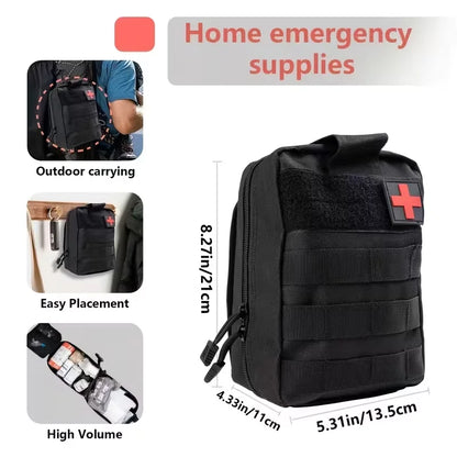 250-Piece Professional Survival & Outdoor Gear Set Comes with fire starters, compasses and multi-functional outdoor tools. Ideal for camping and adventure enthusiasts, perfect as gifts for men, fathers and husbands. Suitable