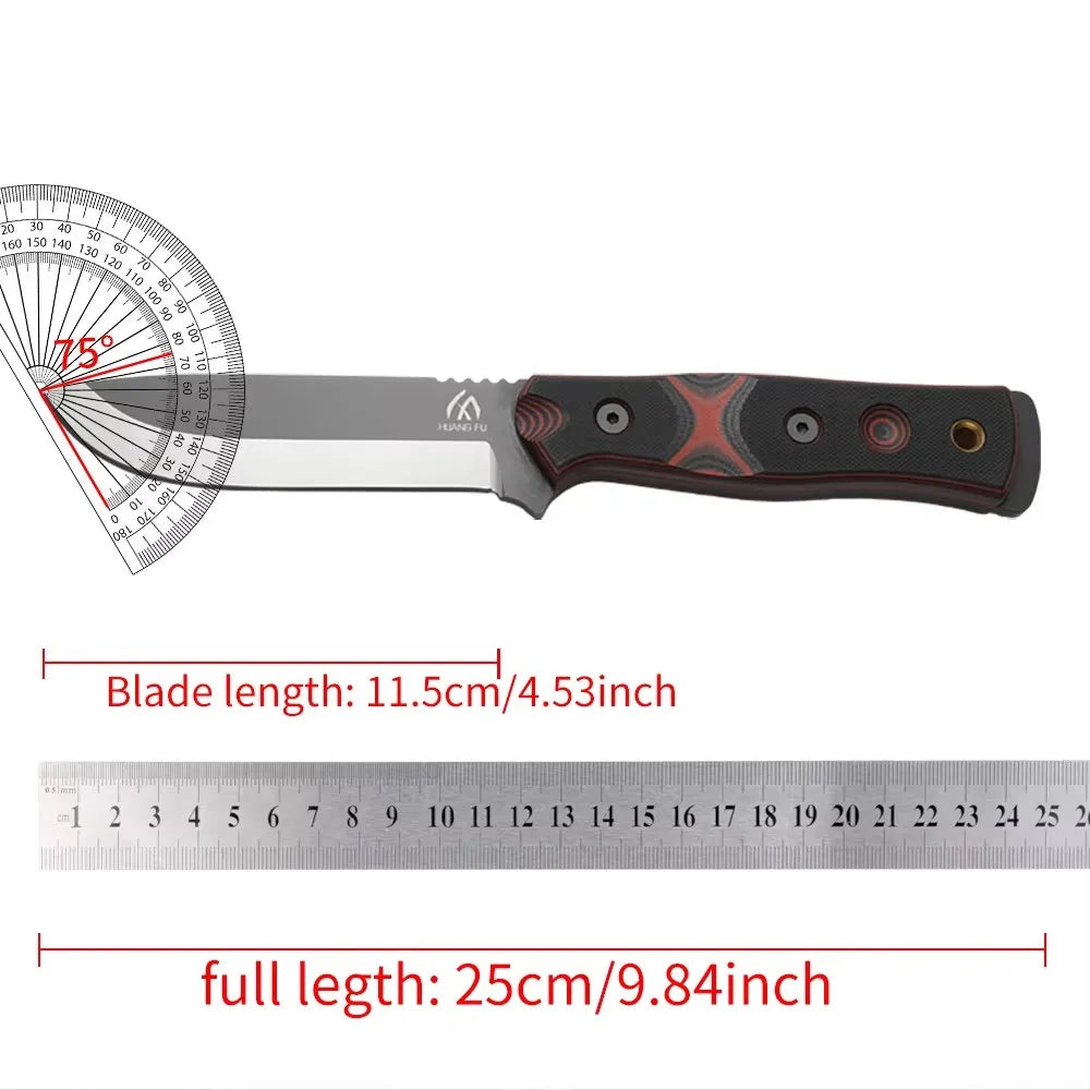 Heavy-Duty Stainless Steel Utility Knife – Durable, Wear-Resistant Tool for Outdoor, Travel & Home Use